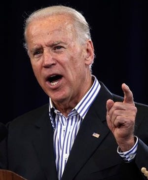 Vice President Joe Biden speaks at a campaign event in Reno, Nev.