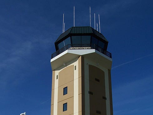 The proposed tower at Destin Airport will closely resemble this tower from Ocala. The Destin tower would be one floor shorter.