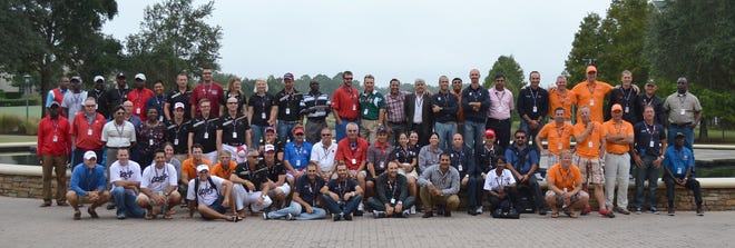 On CISM "cultural day" (Oct. 18) team members from Bahrain, Canada, Germany, Italy, Namibia, the Netherlands, Pakistan, the United States and Spain toured the World Golf Village in St. Augustine, where they enjoyed the museum, a delicious lunch, and an IMAX film.