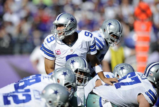 Nick Wass Associated Press Dallas Cowboys quarterback Tony Romo has had plenty of success in his last five games against the New York Giants.