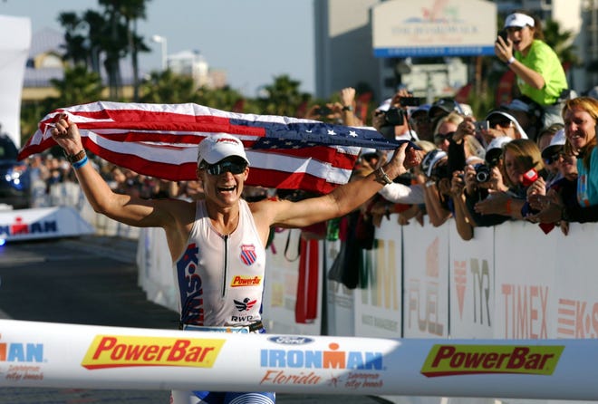 Jessica Jacobs has won two Ironman Florida titles in a row.