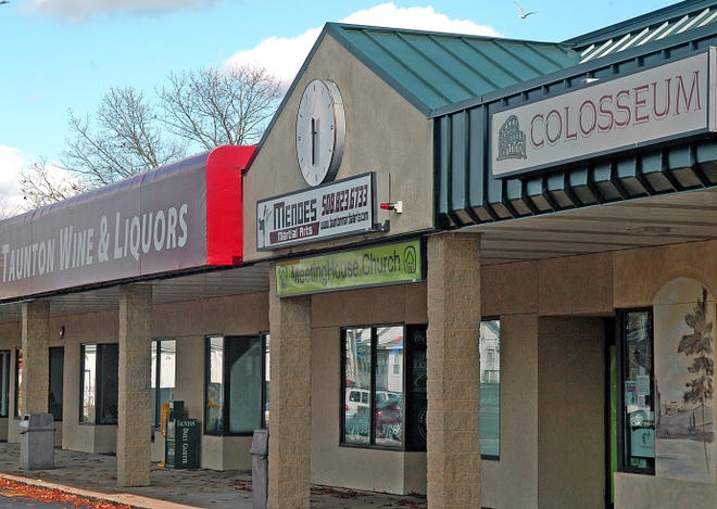 Bella Roma's new Colosseum function room on Broadway has taken space previously occupied by Raynham Wine & Liquors. 
Photo by Charles Winokoor
