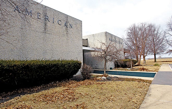 FRED ZWICKY/JOURNAL STAR FILE PHOTO 
Difficult times continue for the owners of American Mausoleum, located at 7911 N. Allen Road, as financial difficulties have prevented them from maintaining the facility.