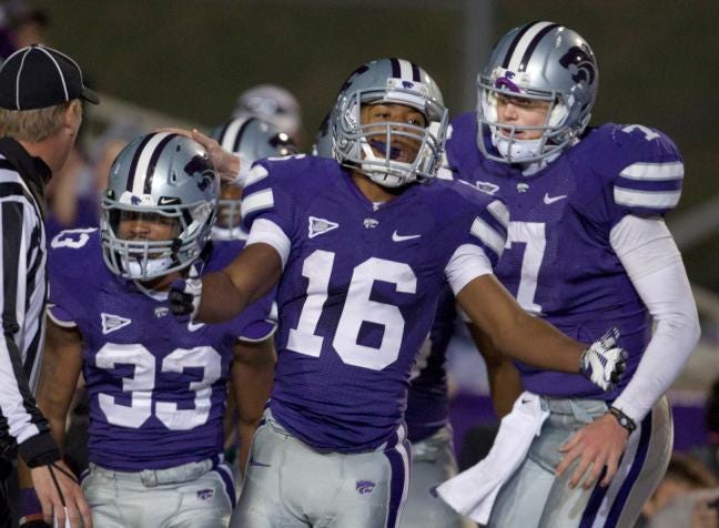After Alabama's loss, Kansas State is one of three teams that are 10-0 this week.