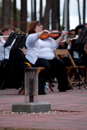 DeAnn Komanecky/Effingham Now The Effingham County Community Orchestra provided the music for the county's Veterans Day Services Sunday in Veterans Park in Springfield.