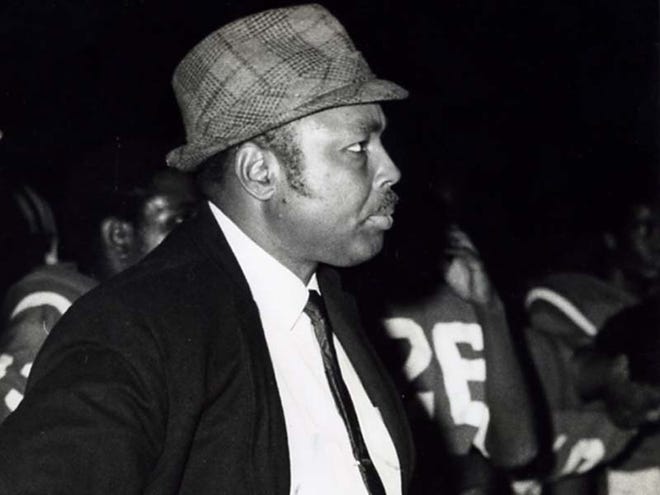 Lue C. Mims coached from 1951 to 1986.