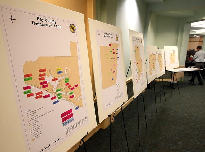 The Florida Department of Transportation presented their tentative five-year plan at the Bay County Government Center in Panama City on Tuesday. One major facet of the plan is completion of the U.S. 98/23rd Street flyover by the end of 2015.