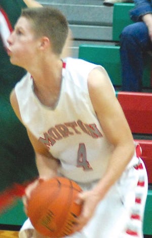 Sophomore Jake Starkey was the top Morton boys basketball scorer Saturday with eight points in a 69-37 loss to eventual Lincoln/Eaton Round Robin Tournament champion Cahokia. The 0-5 Potters look to win their Mid-Illini Conference opener Saturday night at Dunlap.