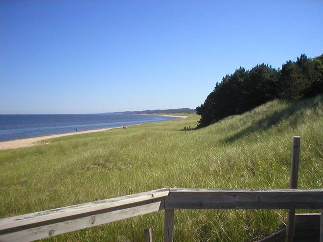 A look to Lake Michigan from the Presbyterian Camps at Saugatuck in this 2010 image. Jim Hayden/Sentinel staff