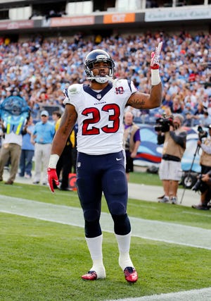 Texans running back Arian Foster (23) and receiver Andre Johnson are both dynamic weapons for Houston.