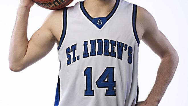 Luke Aviles, a basketball player at St. Andrew’s, has traveled to 27 states and 13 foreign countries.