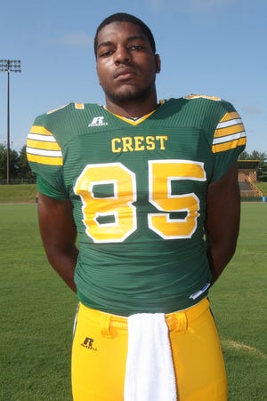 Dane Rogers Jr. from Crest is a member of the 2012 N.C. Shrine Bowl squad that plays Saturday at Wofford's Gibbs Stadium versus the South Carolina All-Stars.
