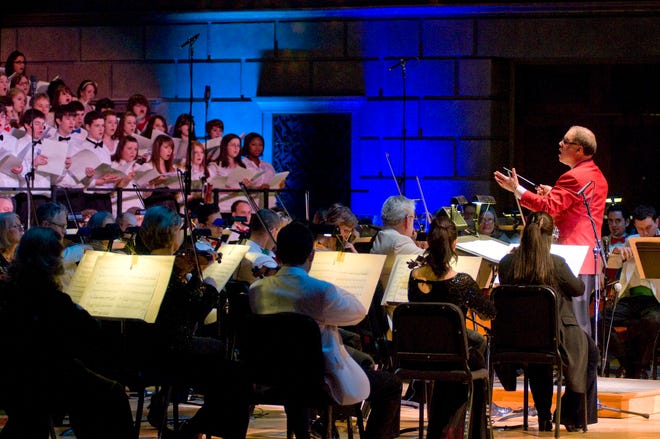 The Rochester Philharmonic Orchestra will join the Canandaigua Academy choir Friday night for the school’s annual holiday pops concert.