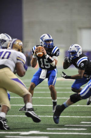 Quarterback Jake Waters was named NJCAA offensive player of the year after leading Iowa Western to a 12-0 season and national title. He chose Kansas State over Penn State.