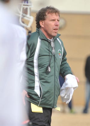 Williams assistant football coach Dave Grant is in charge of the North Carolina team’s defensive backs during this week’s preparations for the Shrine Bowl.