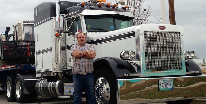 Jimmy Guiste of New Castle is an owner/operator of a long haul tractor-trailer.
