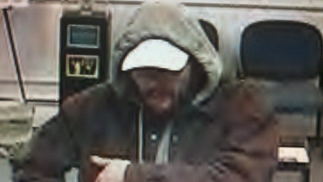 This man is suspected of robbing the Rte. 9 Commerce Bank in Shrewsbury this morning.
