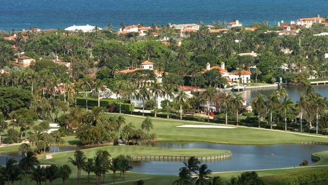 Sections of the Everglades Club golf course and surrounding areas of Midtown lie less than 2 feet above high-tide sea level.