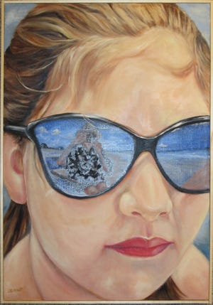 Dinah S. Sylivant won first place for her painting, ‘Anna Scott Newton.’