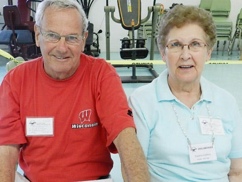 Bob and Eunice Collins volunteer their time to help others enjoy the Emerald Coast.