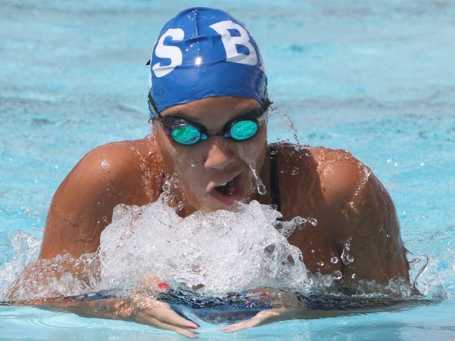 Alexis Diaz, the Girls Swimmer of the Year for the second straight season, was a two-time state qualifier in 2012.