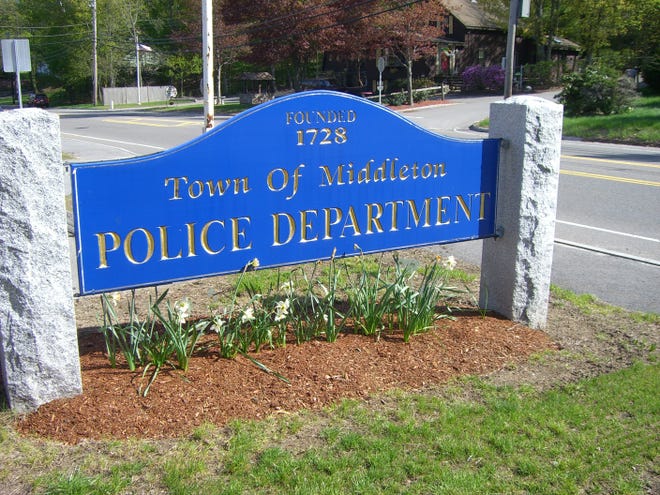 Middleton Police station sign