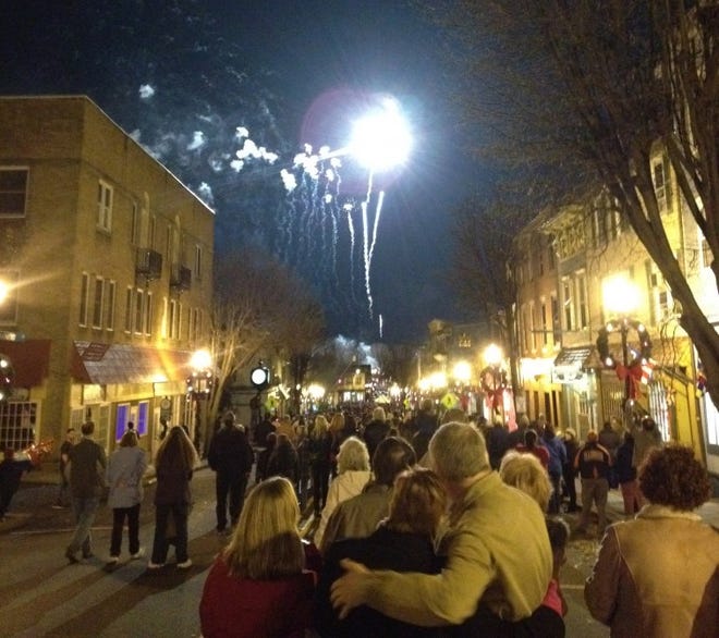Fireworks, visible from High Street, will cap off First Night Burlington County festivities on New Year's Eve.