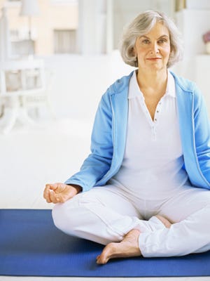 Reducing stress and increasing exercise are two things that can help make getting older easier.