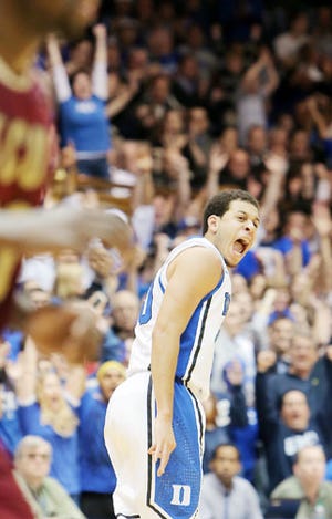 Seth Curry had the highest-scoring game of his Duke career Saturday.