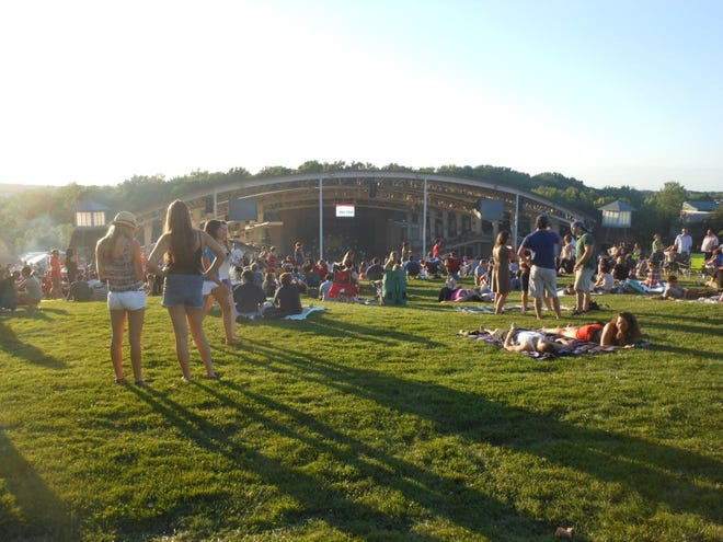 A shot of CMAC during the Mumford & Sons/Dawes show this summer. The good news is that these people didn't turn around and scream at me for taking their picture.