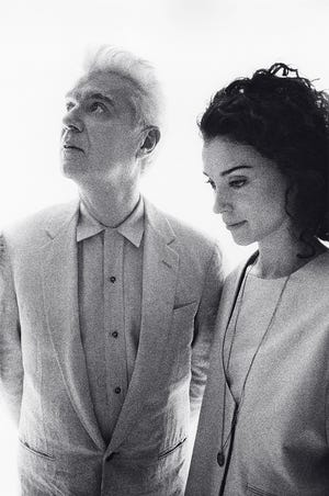 David Byrne and St. Vincent’s ‘Love This Giant’ is sonically goofy and oddly endearing.