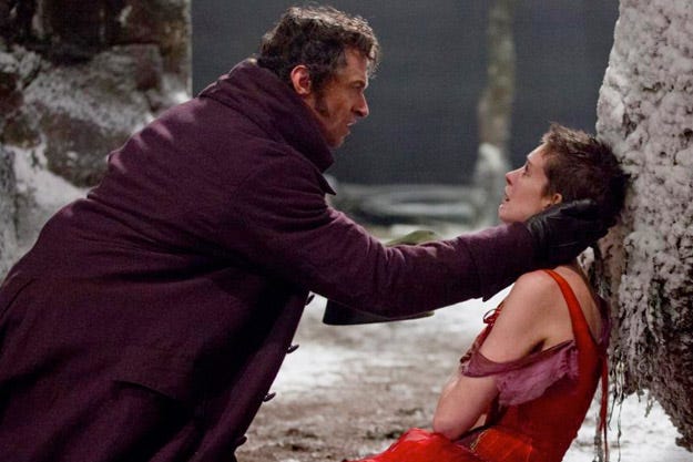 Hugh Jackman and Anne Hathaway both received Oscar nominations for their work in "Les Misérables." Hathaway won supporting actress.