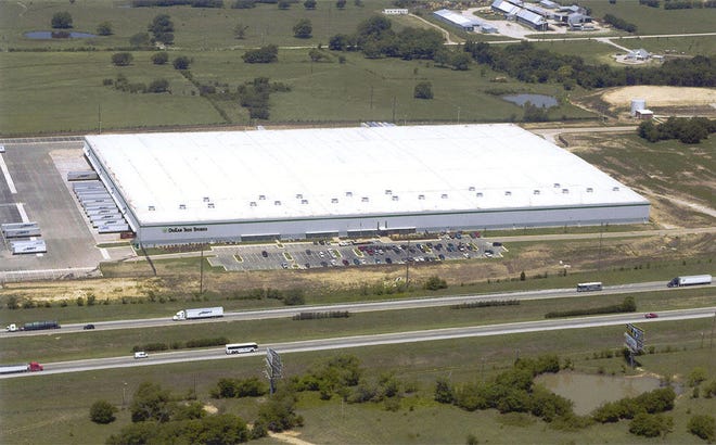 Dollar Tree’s distribution center in Marietta, which will be expanded to 1 million square feet. PHOTO PROVIDED