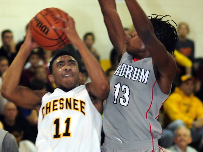 Deion Holmes scored 28 points in Chesnee’s win over Landrum on Tuesday.