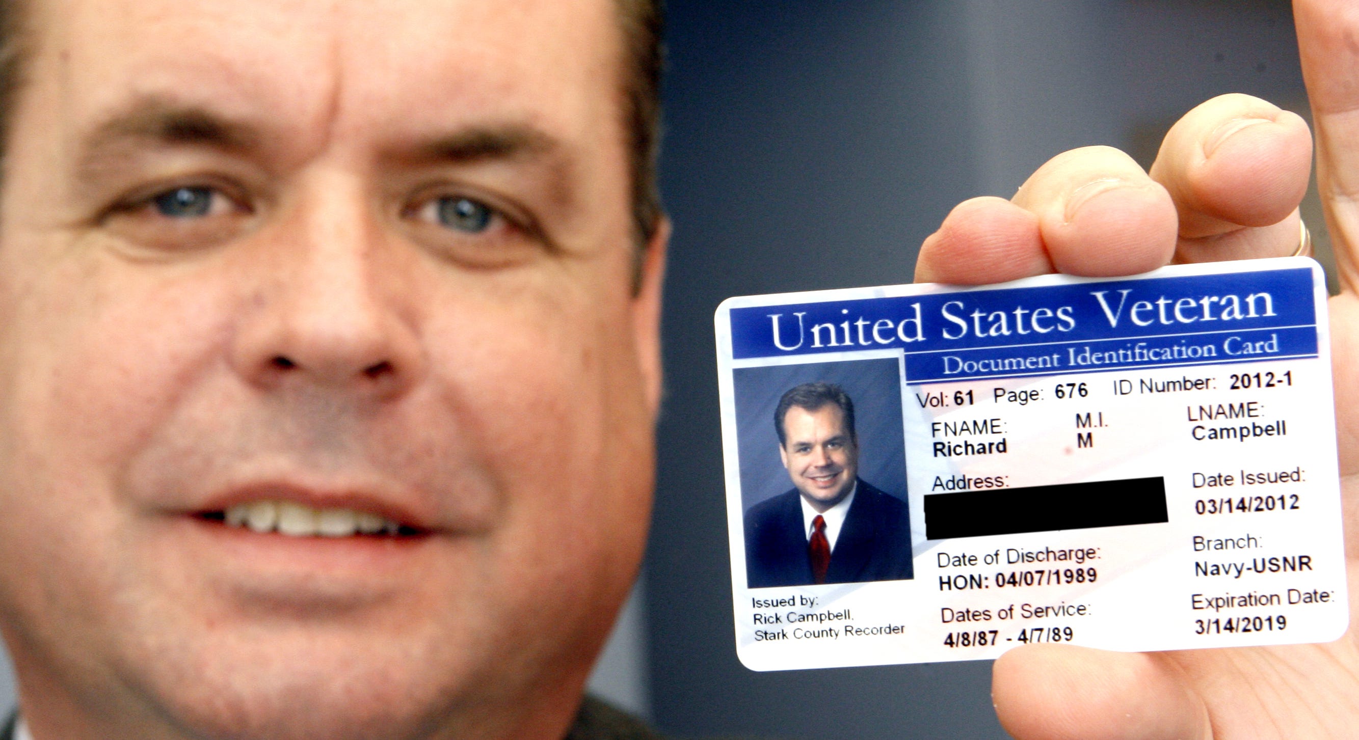 Honorable Discharge Id Card