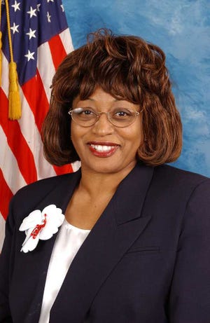 Corrine Brown, Democratic candidate for U.S. House District 3. (Photo from her website and official House photo)
