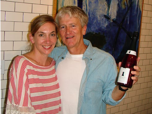 Laura and Michael Granberry hosted a champagne toast to their new shop The Art of Simple Tuesday night.