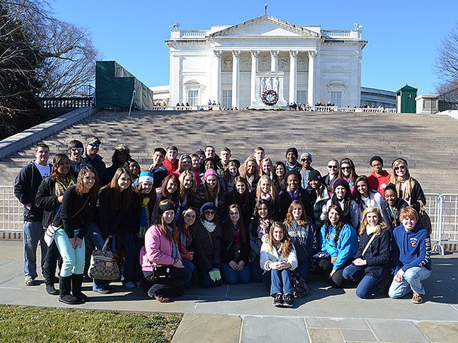 Gaffney High School students were among the Upstate students who visited Washington, D.C., as President Barack Obama was sworn in for a second term.