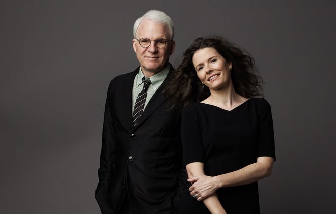 Martin with Edie Brickell.