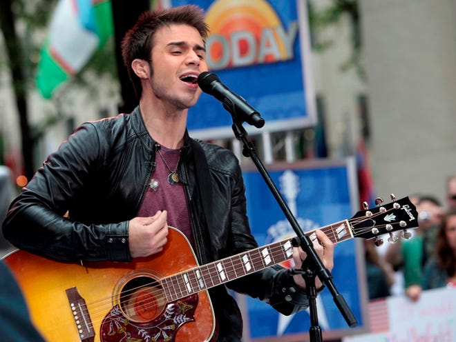 Kris Allen, the season-eight winner of “American Idol,” is on a headlining a tour that stops at High Dive in Gainesville tonight. (The Associated Press)