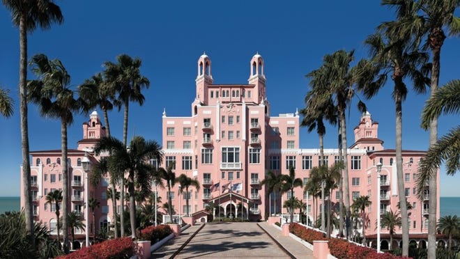 Nicknamed the Pink Palace, the Loews Don CeSar was built 85 years ago in the Great Gatsby era to resemble a Mediterranean-style castle. courtesy photo