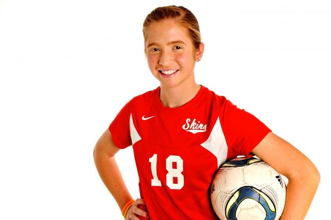 Neshaminy High School junior Megan Schafer is a forward for the Neshaminy girls' varsity soccer team.
