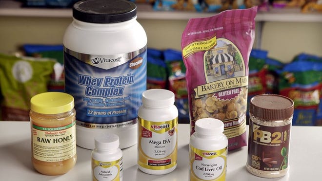 Vitacost offers a wide selection of health foods and snacks, bath and body products, natural household supplies, baby care essentials, vitamins, minerals, herbs, and sports nutrition supplements. (Damon Higgins/The Palm Beach Post)