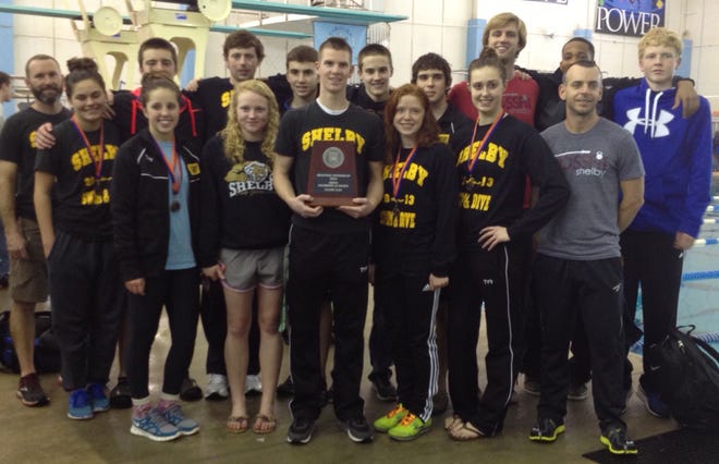 Special to The Star

Shelby High swim teams placed high at the 2A West regional meet in Huntersville Friday night. The Golden Lion boys took second and the Shelby girls were third in their respective divisions. Competing in the regionals for Shelby were: Emily Beaver, David Roby, Matt Campbell, Tyler Cowan, Laura Wilson, Parker Campbell, Annie Shirk, Ben Waldrep, Zach McMurry, John Michael Twiggs, Thomas Wright, Erin Riggs, Erin Wilson, Chase Thompson, Brianna Assad, Marlyn Thompson and Yulia Price.