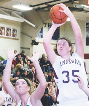 Annawan’s Celina VanHyfte averages nearly 24 points and eight rebounds per game for the 24-2 Bravettes.