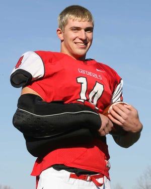 Tanner Wood of Conway Springs committed to K-State before his junior year in high school.