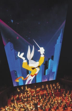 Bugs Bunny at the Sydney Opera House.