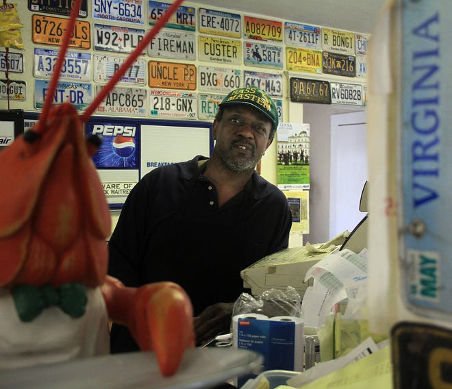Johnnie Bryant has been a cook at Pollock Street Deli since it first opened.