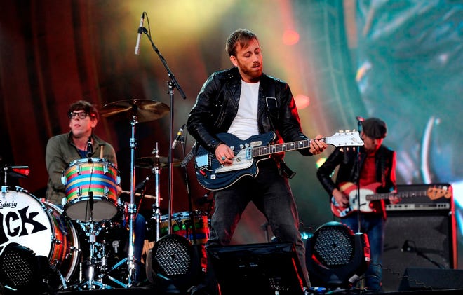 The Black Keys are nominated for awards at this year's Grammys. The awards show will be held Sunday and aired live at 8 p.m. on CBS. (The Associated Press/File)