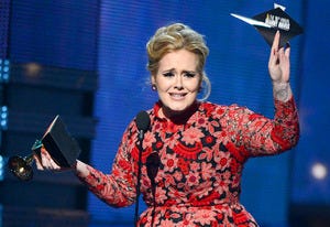 Adele | Photo Credits: Kevork Djansezian/Getty Images